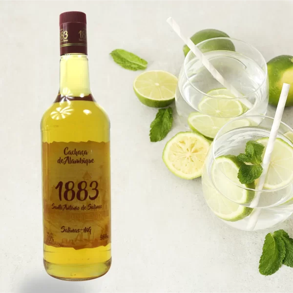 cachaça ouro 1883 de salinas