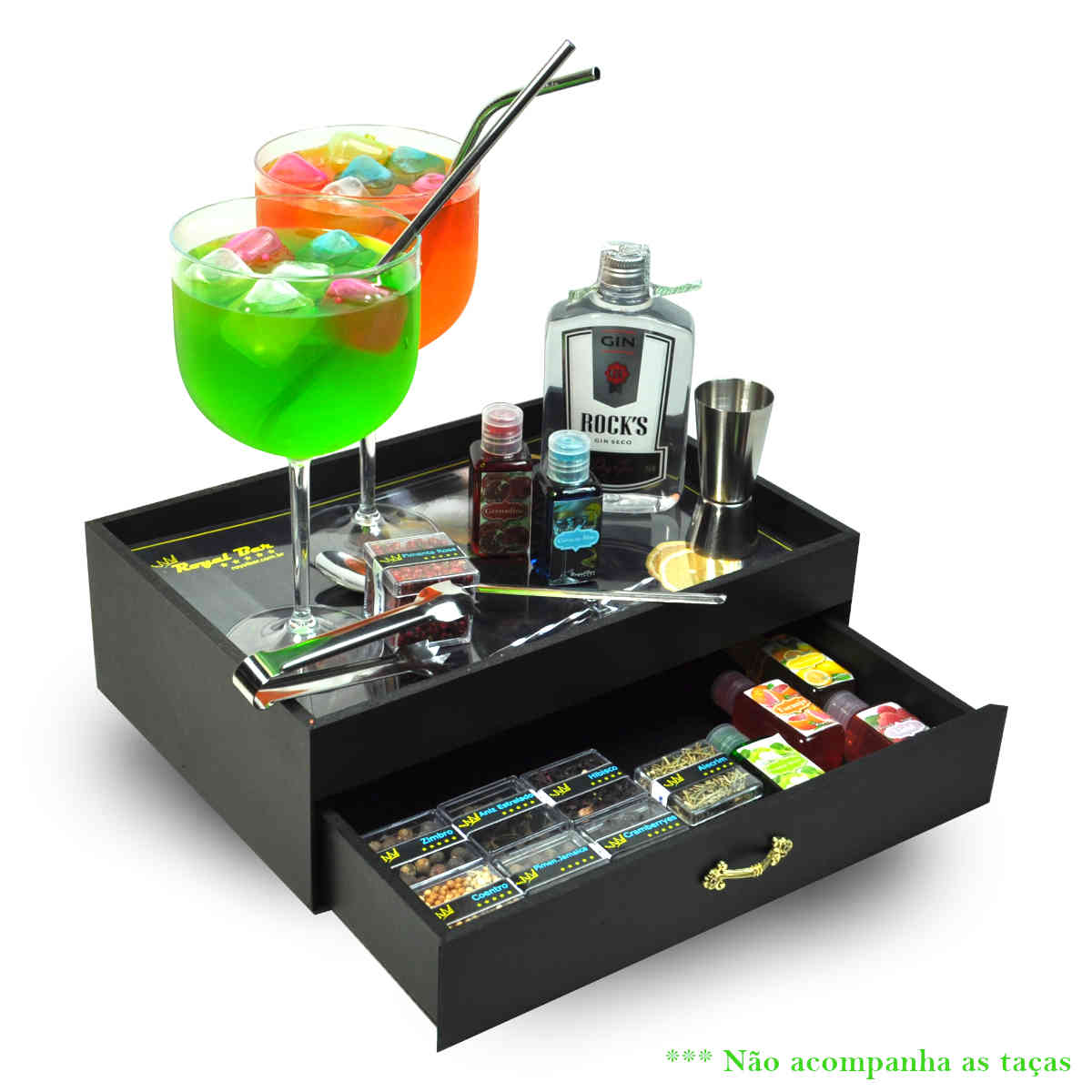 Kit Gin Bar Jaar 58 - Box Exclusivo com Especiarias e Gin