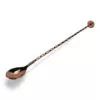 Colher bailarina inox cobreada com disco - colher bailarina drinks