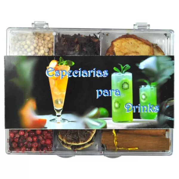 Especiarias para Gin Tônica - Pimenta Rosa, Coentro, Hibisco, Zimbro, Maçã, Canela, Limão Taiti - RoyalBar