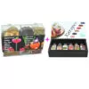 Especiarias para Gin Tônica - Pimenta Rosa,   Coentro,   Hibisco,   Zimbro,   Maçã,   Canela,   Limão Taiti,   6 mini xaropes - RoyalBar